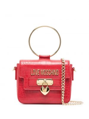 Ring Love Moschino rød