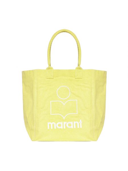 Shopperka elegancka Isabel Marant żółta