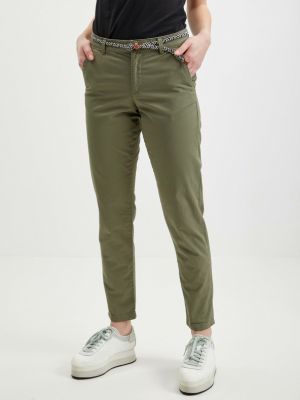 Pantaloni chino Orsay verde