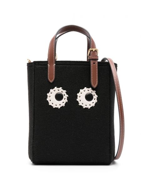 Mini çanta Anya Hindmarch siyah