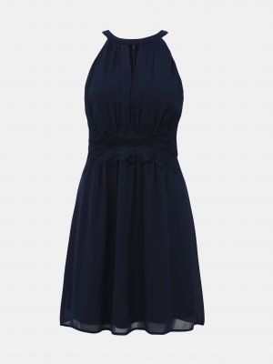 Priliehavé šaty na zips z polyesteru Vila