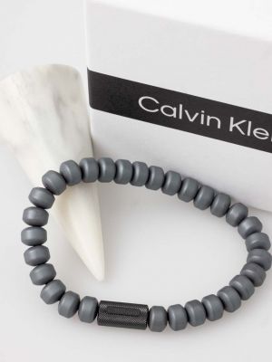 Náramek Calvin Klein šedý