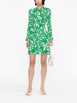 Květinové košilové šaty s potiskem Dvf Diane Von Furstenberg