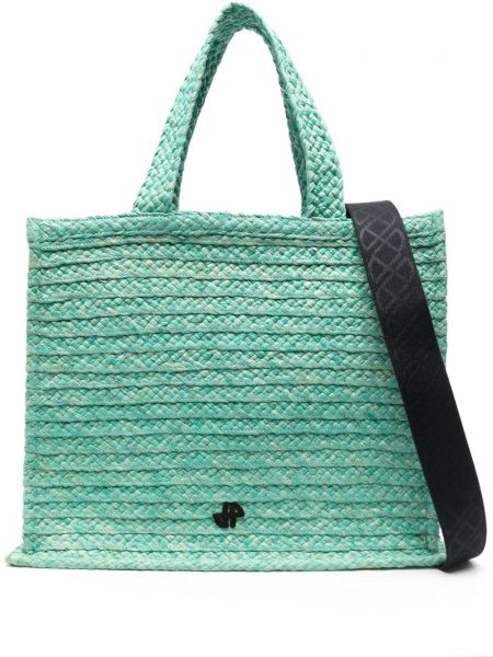 Τσάντα shopper Patou πράσινο