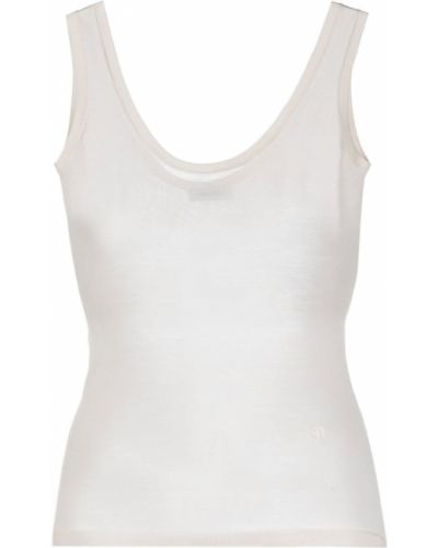 Ull brodert vest Nanushka