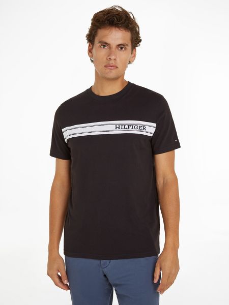 Camiseta manga corta Tommy Hilfiger negro