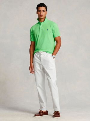 Pantalones chinos de algodón Polo Ralph Lauren blanco