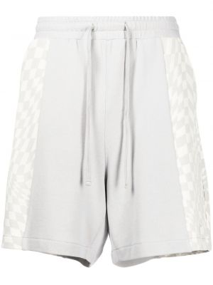 Trykt shorts Five Cm grå