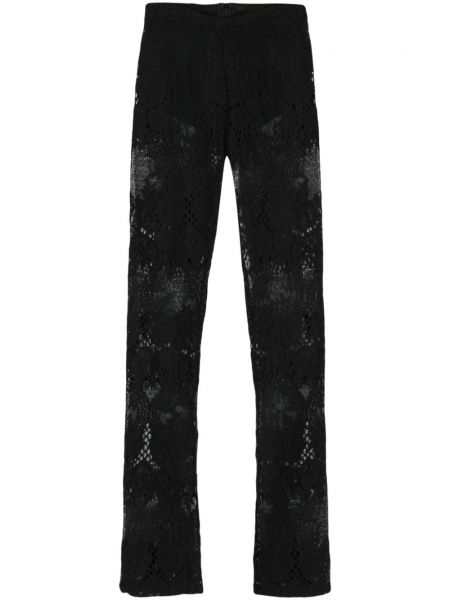 Krajkové kalhoty Atu Body Couture černé