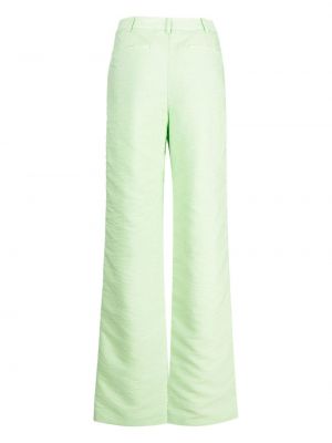 Spodnie relaxed fit Rejina Pyo zielone