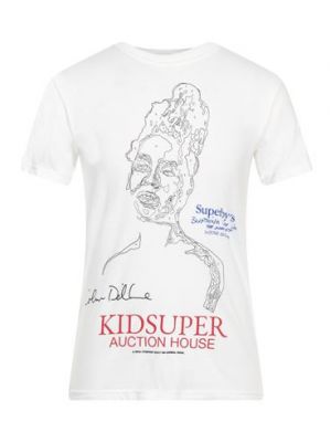 T-shirt di cotone Kidsuper Studios bianco