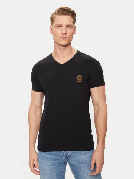 Marškinėliai Versace juoda