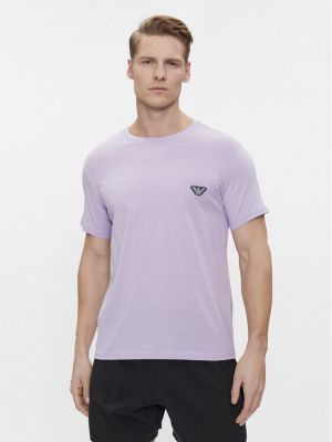 Majica Emporio Armani Underwear vijolična