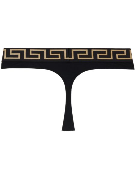 Стринги Versace Underwear черные
