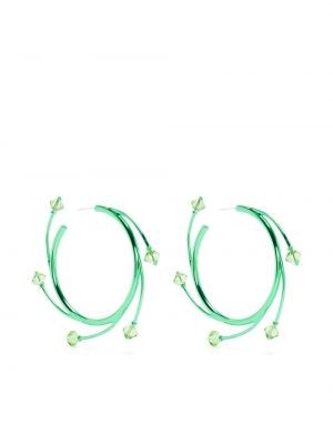 Σκουλαρίκια Hugo Kreit πράσινο