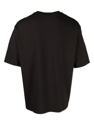 Bavlněné tričko s kulatým výstřihem Levi's černé
