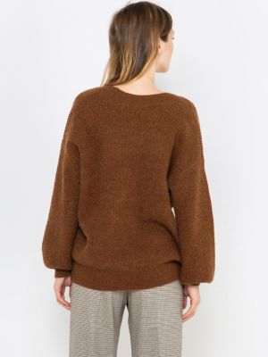 Sweter Camaïeu brązowy