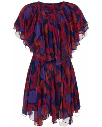 Sukienka z printem Isabel Marant, różowy
