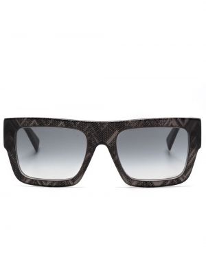 Ochelari de soare cu imagine Missoni Eyewear negru