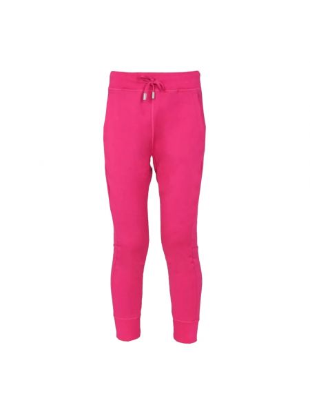 Spodnie sportowe Dsquared2 różowe