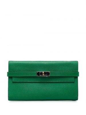 Peněženka Hermès zelená