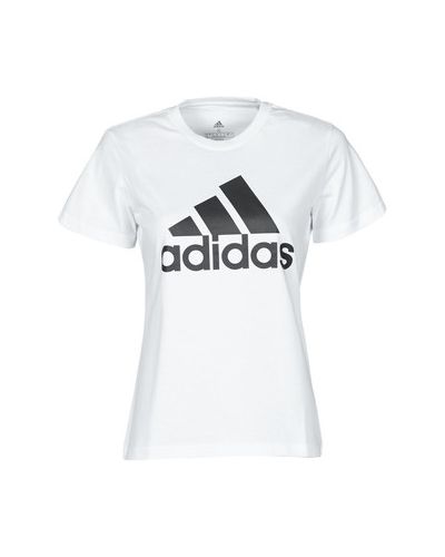 Koszulka z krótkim rękawem Adidas biała