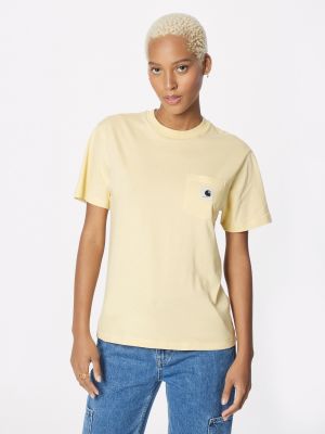 Тениска Carhartt Wip жълто