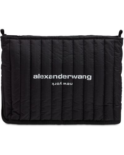 Найлонови чанта за ръка Alexander Wang черно