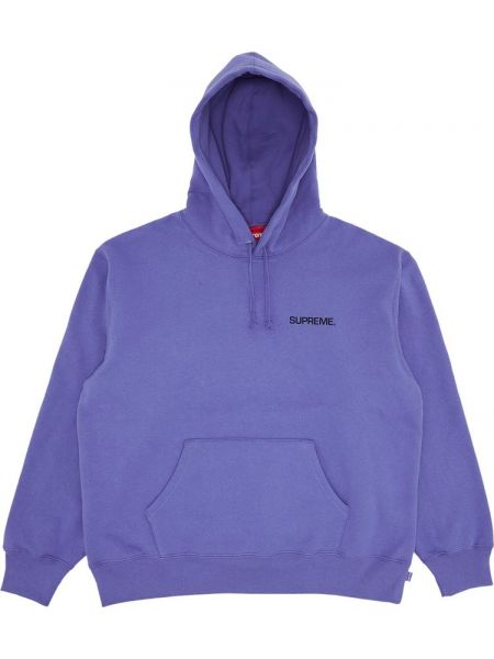 Supreme violet hoodie sale