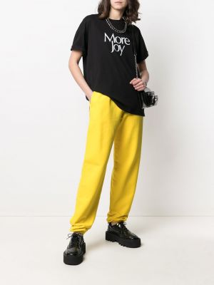 Pantalones de chándal Aries amarillo