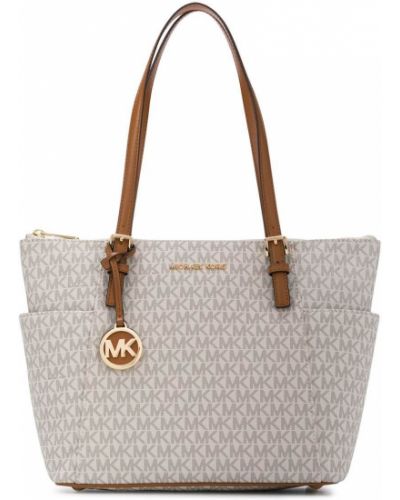 Shopper rankinė Michael Kors auksinė