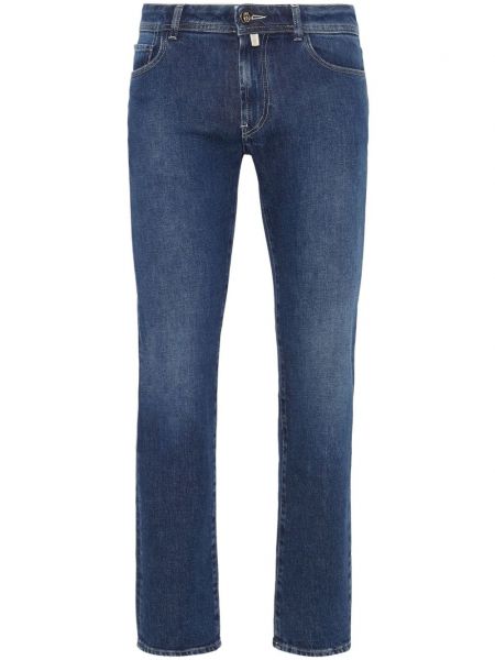 Slim fit low waist skinny jeans Billionaire blau