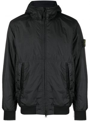 Postinumero kevyt takki Stone Island musta