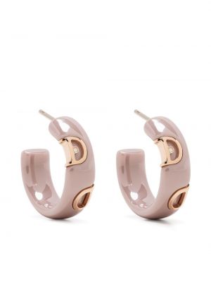 Σκουλαρίκια από ροζ χρυσό Damiani