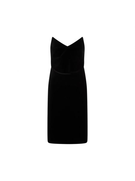 Czarna sukienka midi Loewe