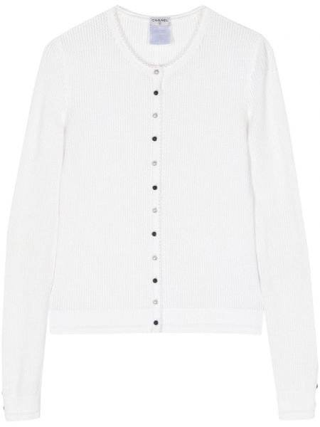 Cardigan Chanel Pre-owned blanc