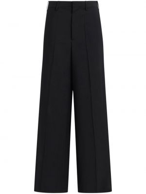 Pantalon taille haute plissé Marni noir