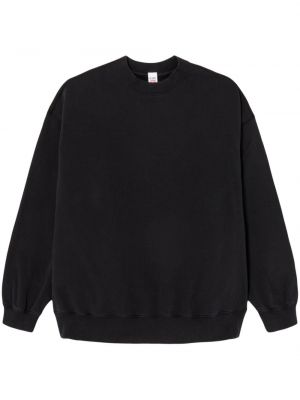 Oversize sweatshirt aus baumwoll Re/done schwarz