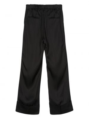 Satynowe spodnie N°21 czarne