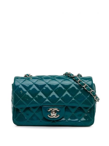 Τσάντα χιαστί κλασική Chanel Pre-owned μπλε