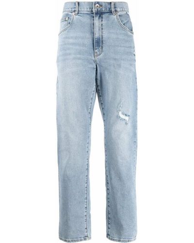 Distressed straight jeans Five Cm