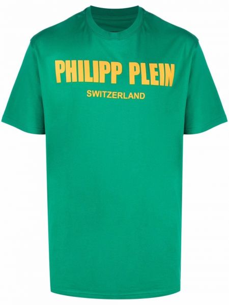 Tričko Philipp Plein, zelená