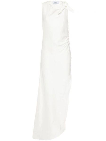 Μάξι φόρεμα Msgm λευκό