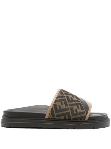 Sandaler Fendi brun