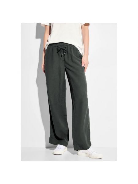Pantalones de lino Cecil verde