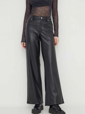 Spodnie Karl Lagerfeld Jeans czarne