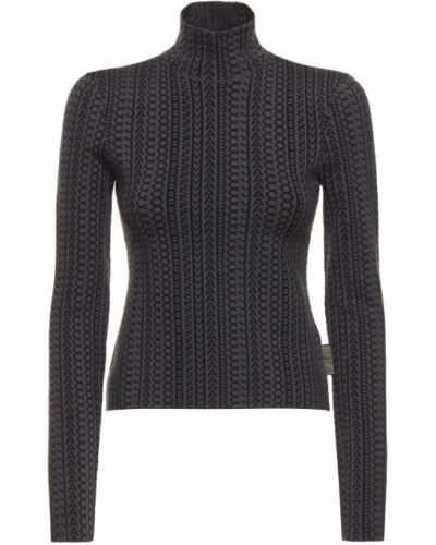Пуловер Marc Jacobs черно