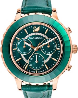 Часы Swarovski, зеленые