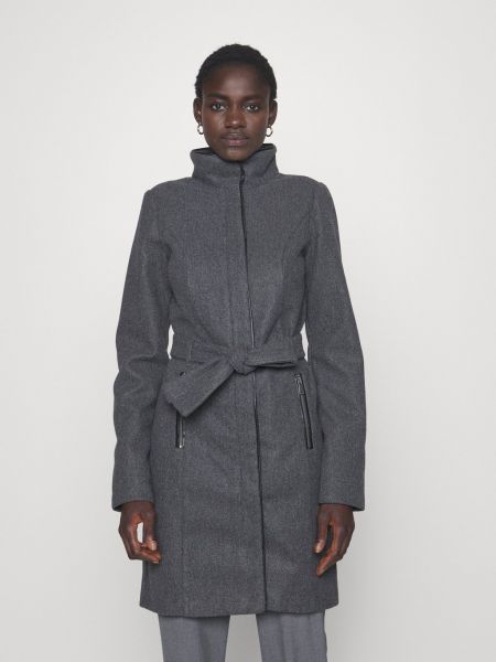 Классическое пальто VMPOP BESSY Vero Moda Tall, темно-серый меланж