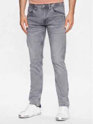 Straight fit džíny Pepe Jeans šedé